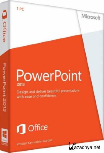 Microsoft PowerPoint 2013 RePacK by D!akov (x86/x64/RUS/UKR)