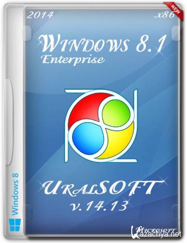 Windows 8.1 x86 Enterprise UralSOFT v.14.13 (2014/RUS)