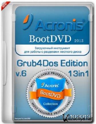 Acronis BootDVD Grub4Dos Edition v.6 13in1