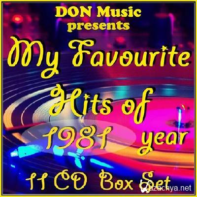 My Favourite Hits of 1981 [11 CD] (2014)