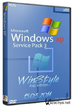 Windows WinStyle Asp Edition XP SP3 DVD Service (15.03.2014/RUS)