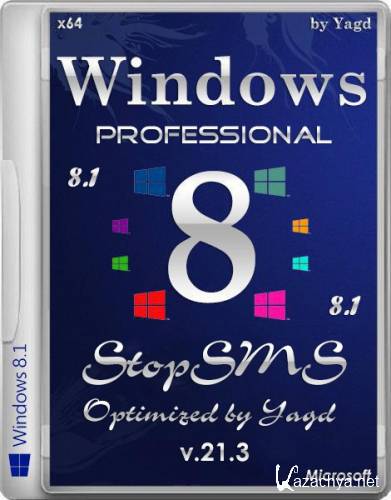 Windows 8.1 Professional StopSMS x64 Optimized by Yagd v.21.3 (2014/RUS)