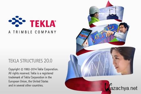 Tekla Structures ( v.20.0, Multilingual + SR1, 2014, RUS )