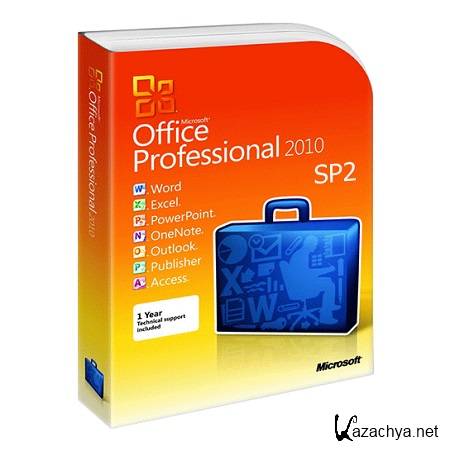 Microsoft Office 2010 ( Professional Plus, 14.0.7106.5003, SP2 )