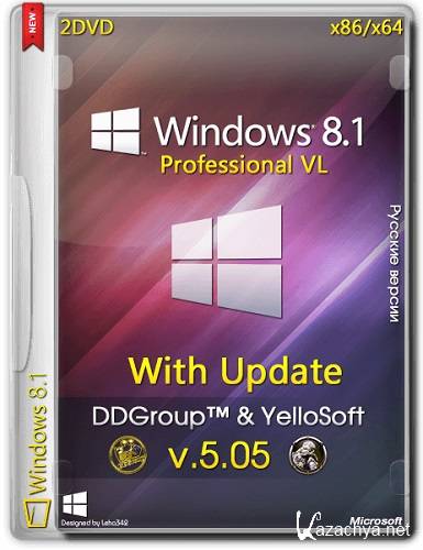 Windows 8.1 Pro vl x64 x86 with Update [v.05.05] by DDGroup & YelloSoft