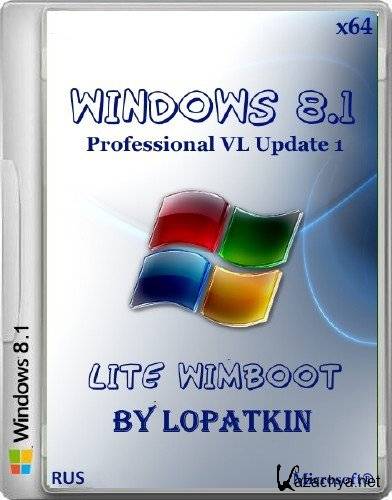 Windows 8.1 Pro VL Update 1 x64 Lite WIMBoot (2014)