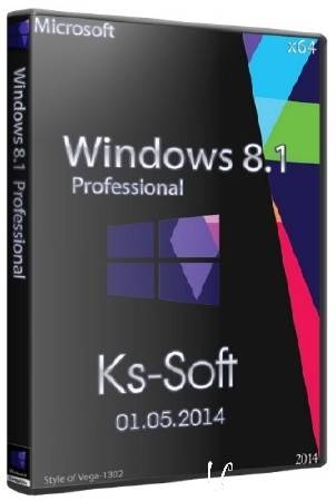 Windows 8.1 Professional by Ks-Soft (64bit/2014/RUS)