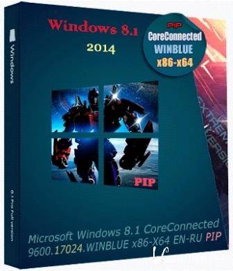 Microsoft Windows 8.1 CoreConnected 6.3.9600.17024 x86-X64 Full