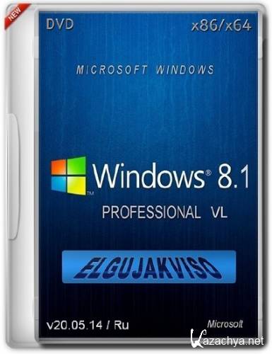 Windows 8.1 Pro Elgujakviso Edition v.20.05.14 (x86/x64/RUS/2014)