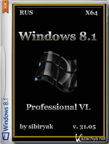 Windows 8.1 Professional VL by sibiryak v.31.05 (64/2014/RUS)