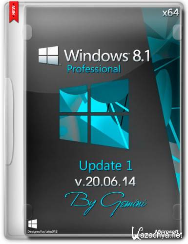 Windows 8.1 Pro x64 Update1 v.20.06.14 by Gemini (RUS/2014)