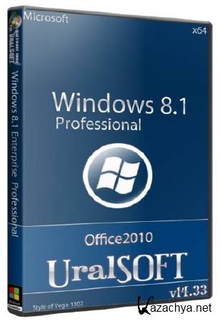 Windows 8.1 x64 Pro & Office2010 UralSOFT v14.33 (2014/RUS)