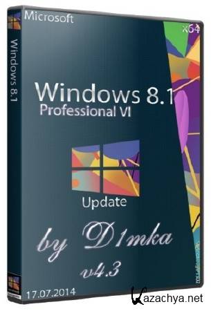 Windows 8.1 Professional Update x64 by D1mka v4.3 (17.07.2014/RUS)