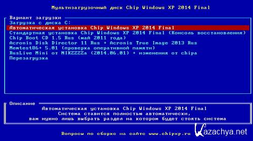 Chip Windows XP 2014 Final DVD