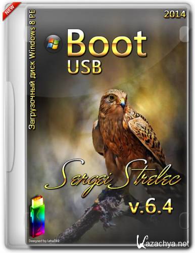 Boot USB Sergei Strelec Windows 8 PE v.6.4 (2014/x86/x64)