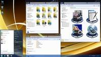 Windows 7 Ultimate SP1 IDimm Edition x86 / x64 . 18.14 (2014, RU)
