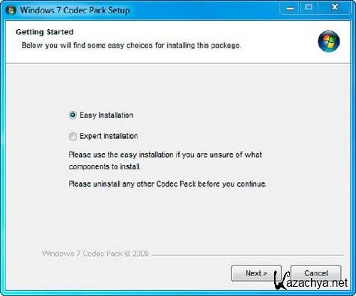 Windows 7 Codec Pack 4.0.9 Final