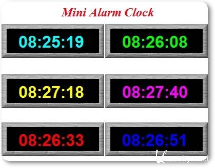 Mini Alarm Clock 1.01 Rus Portable