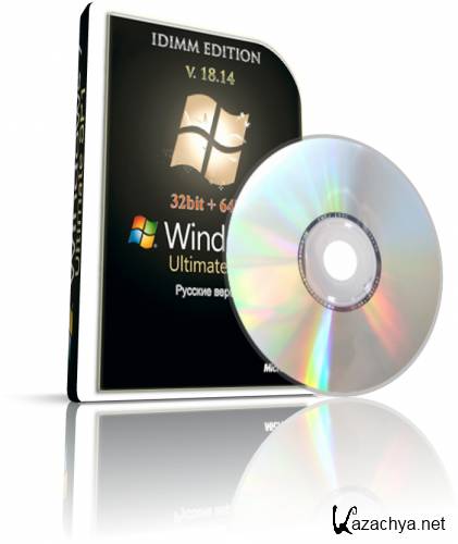 Windows 7 Ultimate SP1 IDimm Edition x86 / x64 . 18.14 (2014, RU)