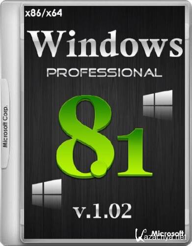 Windows 8.1 Professional by Doom v.1.02 (x86/x64/RUS/2014)