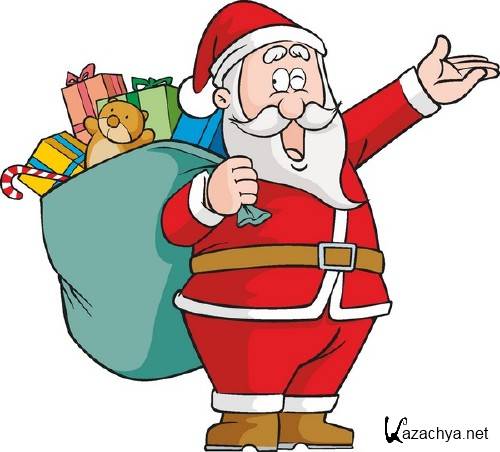 Векторные отрисовки Санта Клауса (часть третья) Векторные отрисовки Санта Клауса (часть третья)