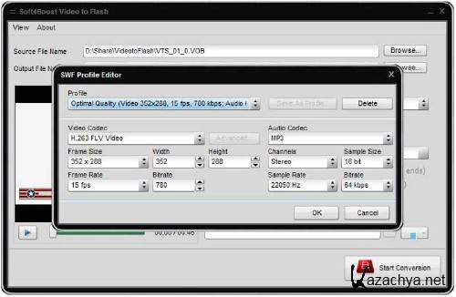 Video to Flash 3.2.5.233 -  