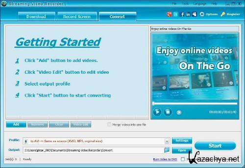 Streaming Video Recorder 4.9.4 -     