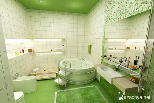 Подборка интерьеров: Ванная комната Подборка интерьеров: Ванная комната