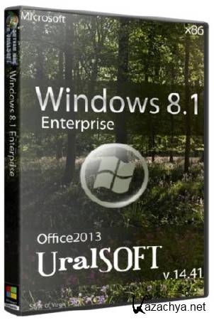 Windows 8.1 x86 Enterprise Office2010 UralSOFT v.14.41 (2014/RUS)