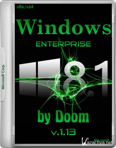 Windows 8.1 Enterprise With Update by Doom v.1.13 (x86/x64/RUS/2014)