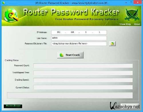  Router Password Kracker 2.8 + Portable -  