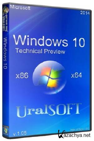 Windows 10 Technical Preview UralSOFT v.1.05 (2014/RUS/ENG)