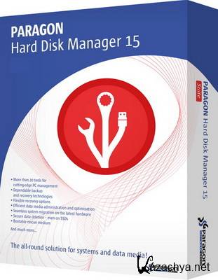 Paragon Hard Disk Manager 15 Professional 10.1.25.294 RePack [Ru/En]