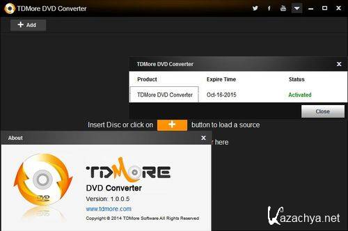TDMore DVD Converter 1.0.0.5