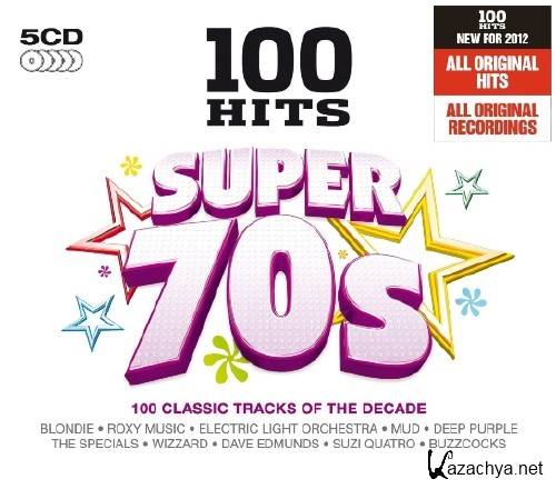 VA - 100 - Hits Super 70s - 5 CD-Set - [MP3-320]-(2012)