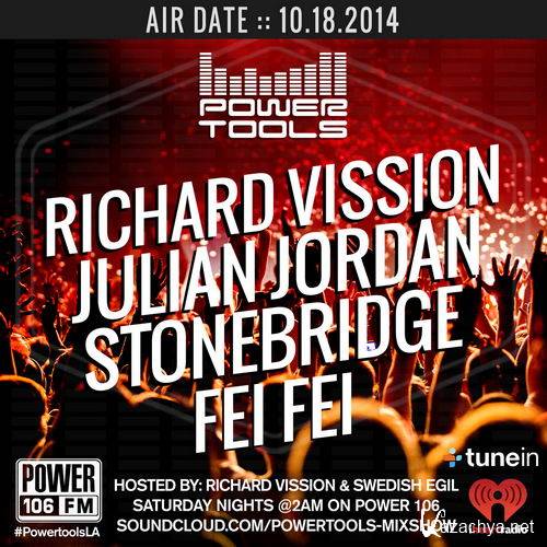 Richard Vission & Julian Jordan & Stonebridge & Fei-Fei - Powertools Mixshow (2014)