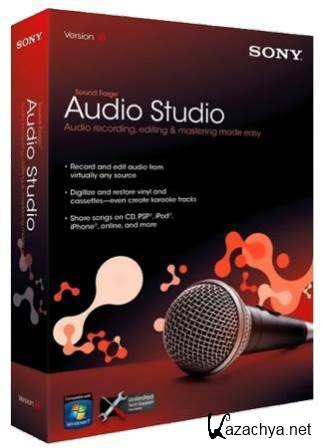 Sony Sound Forge Audio Studio 10.0 Build 245 Final (2014) Portable by Punsh