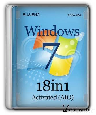 Windows 7 SP1 -18in1- Activated v3 by m0nkrus (x86|x64|RUS|ENG)