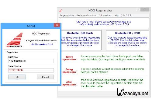 HDD Regenerator 15.0.0.73 + RePack -  