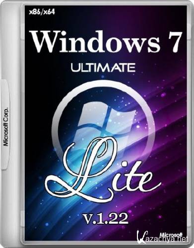 Windows 7 Ultimate SP1 Lite by Doom v.1.22 (x86/x64/RUS/2014)