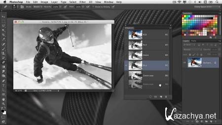 Kelby training:  Photoshop In Depth Channels
