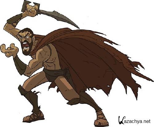 Супергерои: Хеллбой, Хи Мен, Лара Крофт, Халк, Флеш, Спартанцы (вектор) Супергерои: Хеллбой, Хи Мен, Лара Крофт, Халк, Флеш, Спартанцы (вектор)