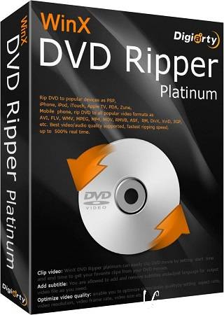 WinX DVD Ripper Platinum 7.5.11.141 Build 21.1.2015 + RUS  