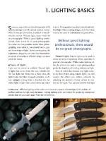 Commercial Photographers: Master lighting guide