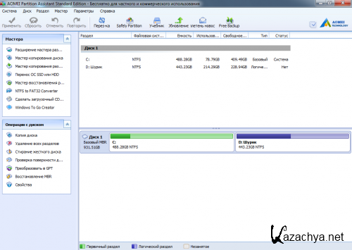 AOMEI Partition Assistant Standard Edition 5.6.2 [2015]