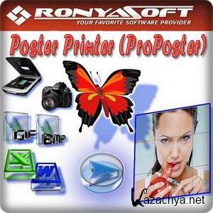 RonyaSoft Poster Printer 3.01.42 Final RePack by D!akov [Multi/Ru]