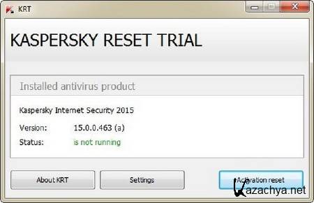  Kaspersky Reset Trial 4.0.1.28 