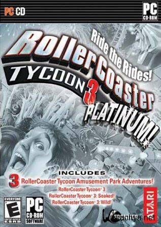 RollerCoaster Tycoon 3 - Platinum [v.3.2.8.13] (2015) PC | RePack by Mr.White