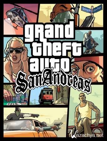 Grand Theft Auto: San Andreas (GTASA) + MultiPlayer [0.3z] (2014/PC/Rus)
