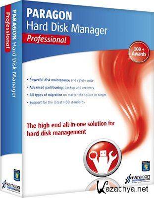 Paragon Hard Disk Manager 14 Professional 10.1.21.623 BootCD (2015) PC